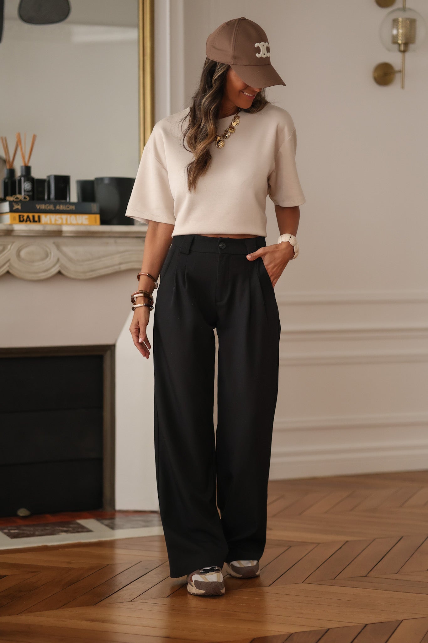 Pantalon Eddie noir