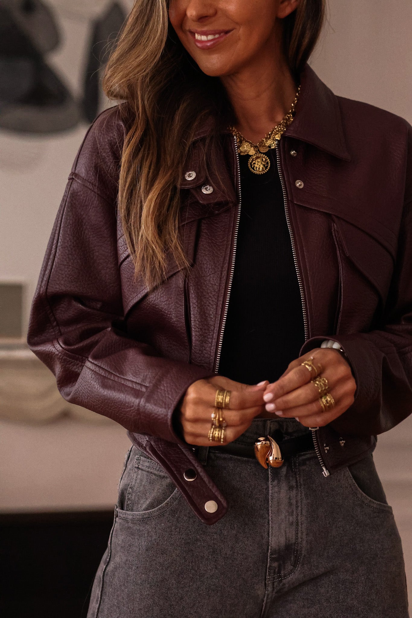 Perfecto Haley bordeaux (Précommande)