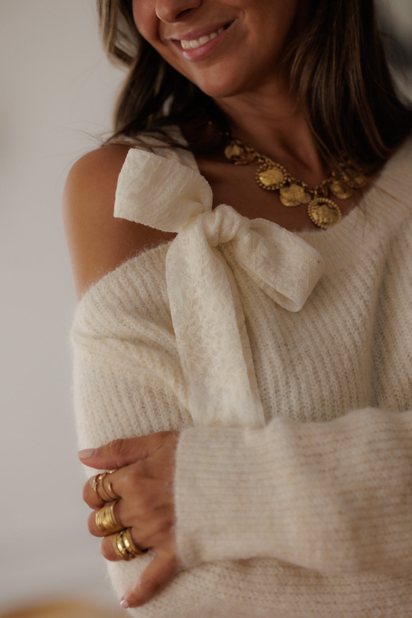 Pull Inara écru