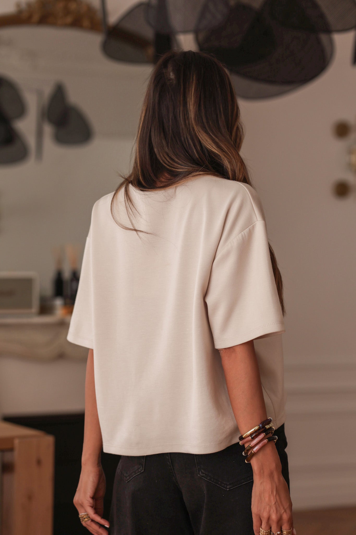 Tee-shirt Charly beige