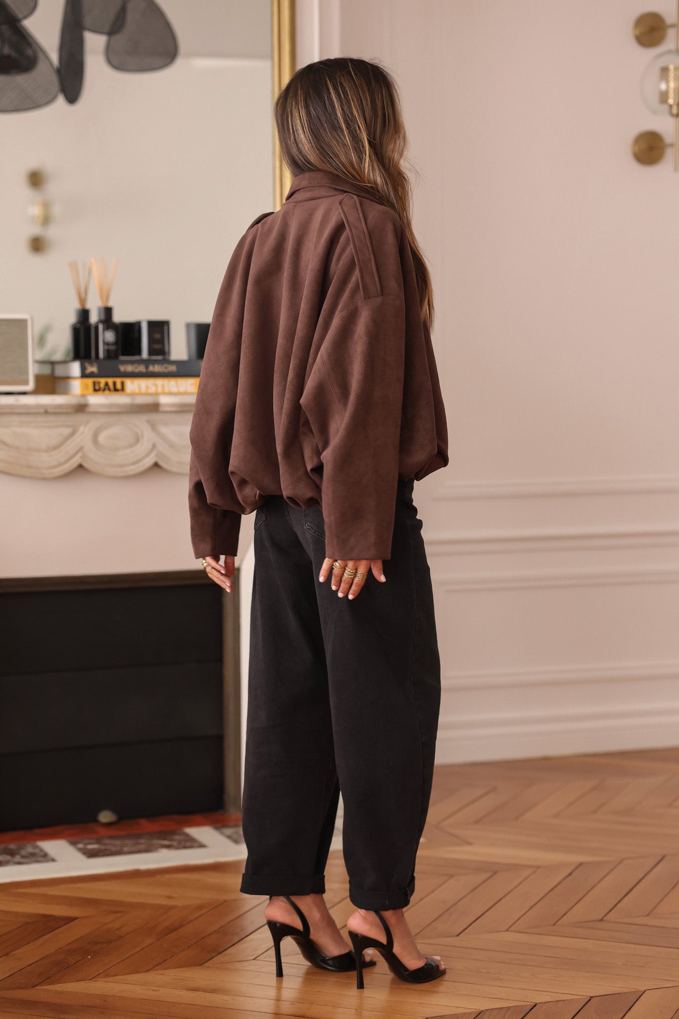 Veste Sierra en Suedine