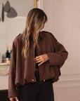 Veste Sierra en Suedine