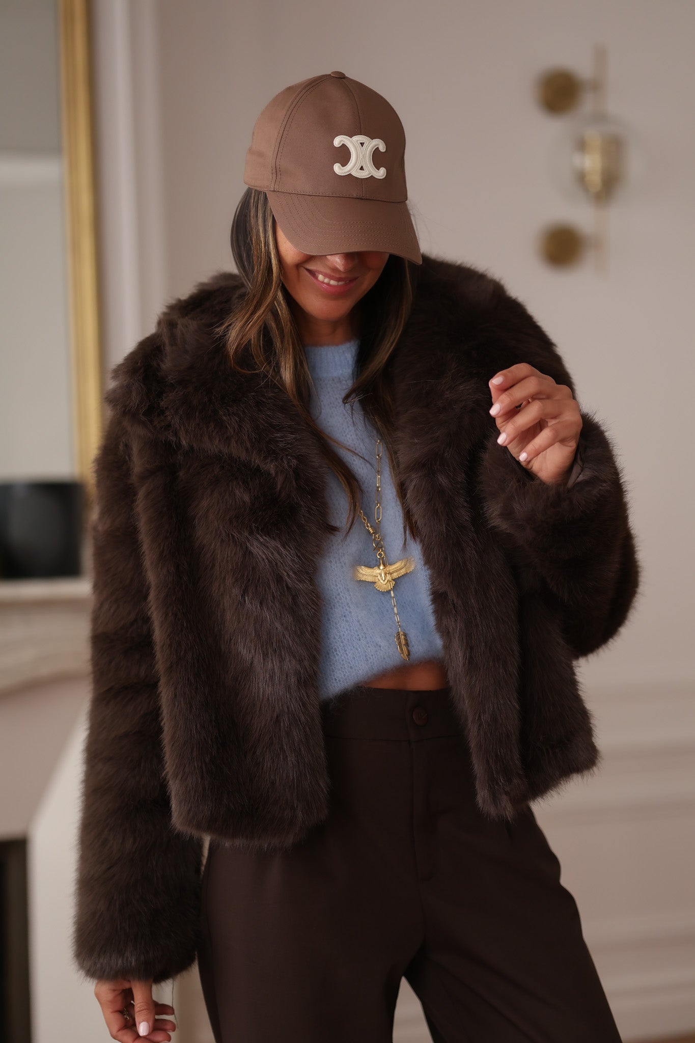 Veste Vélia choco