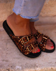 Sandales Léopard