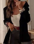 Blazer Swann noir
