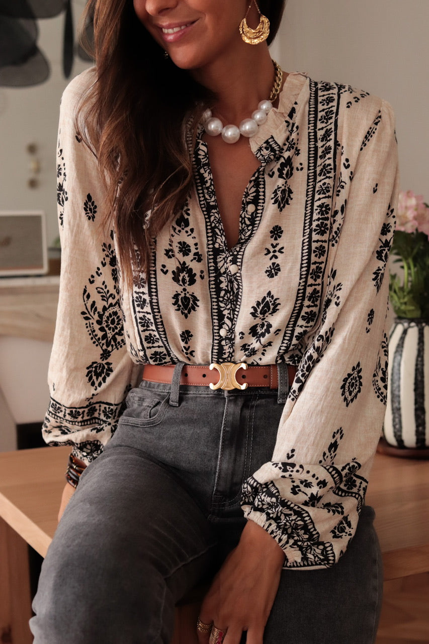 Blouse Allyson écrue
