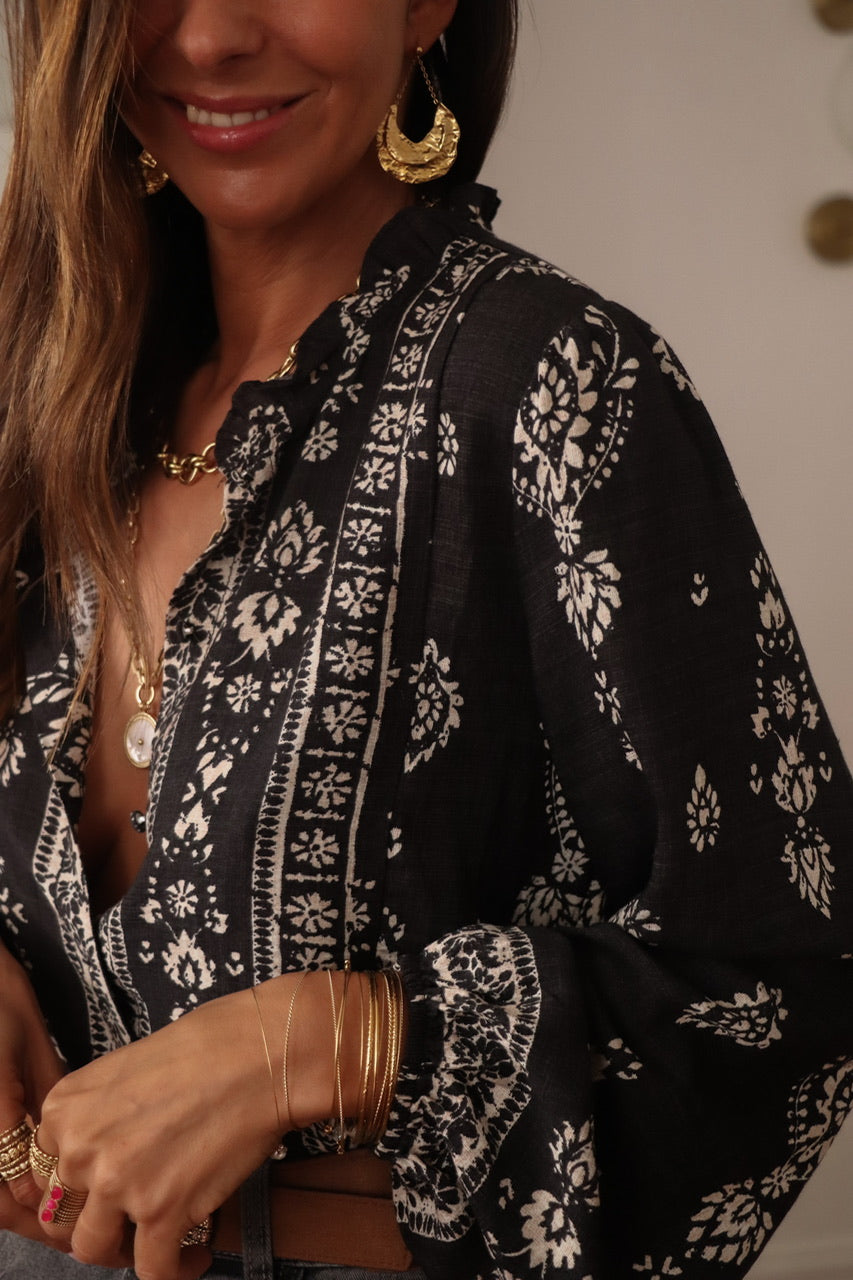 Blouse Allyson noire
