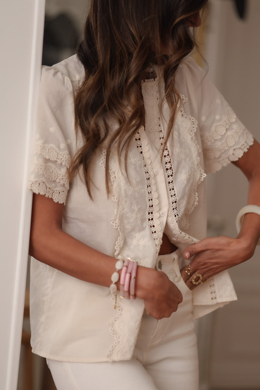 Blouse Alona beige