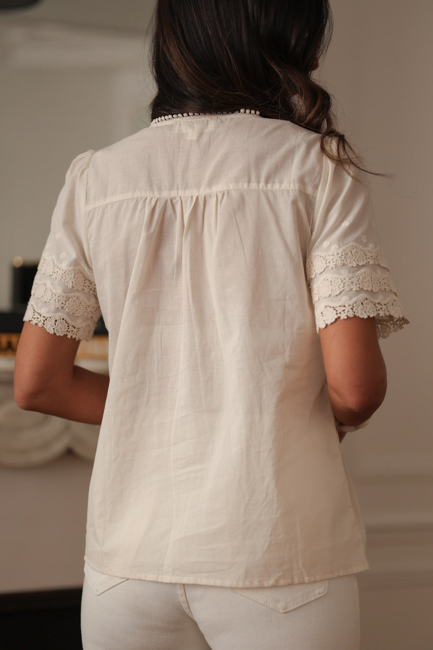 Blouse Alona beige