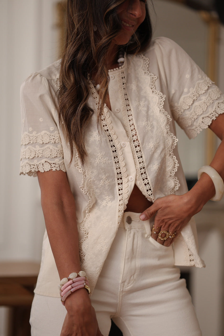 Blouse Alona beige