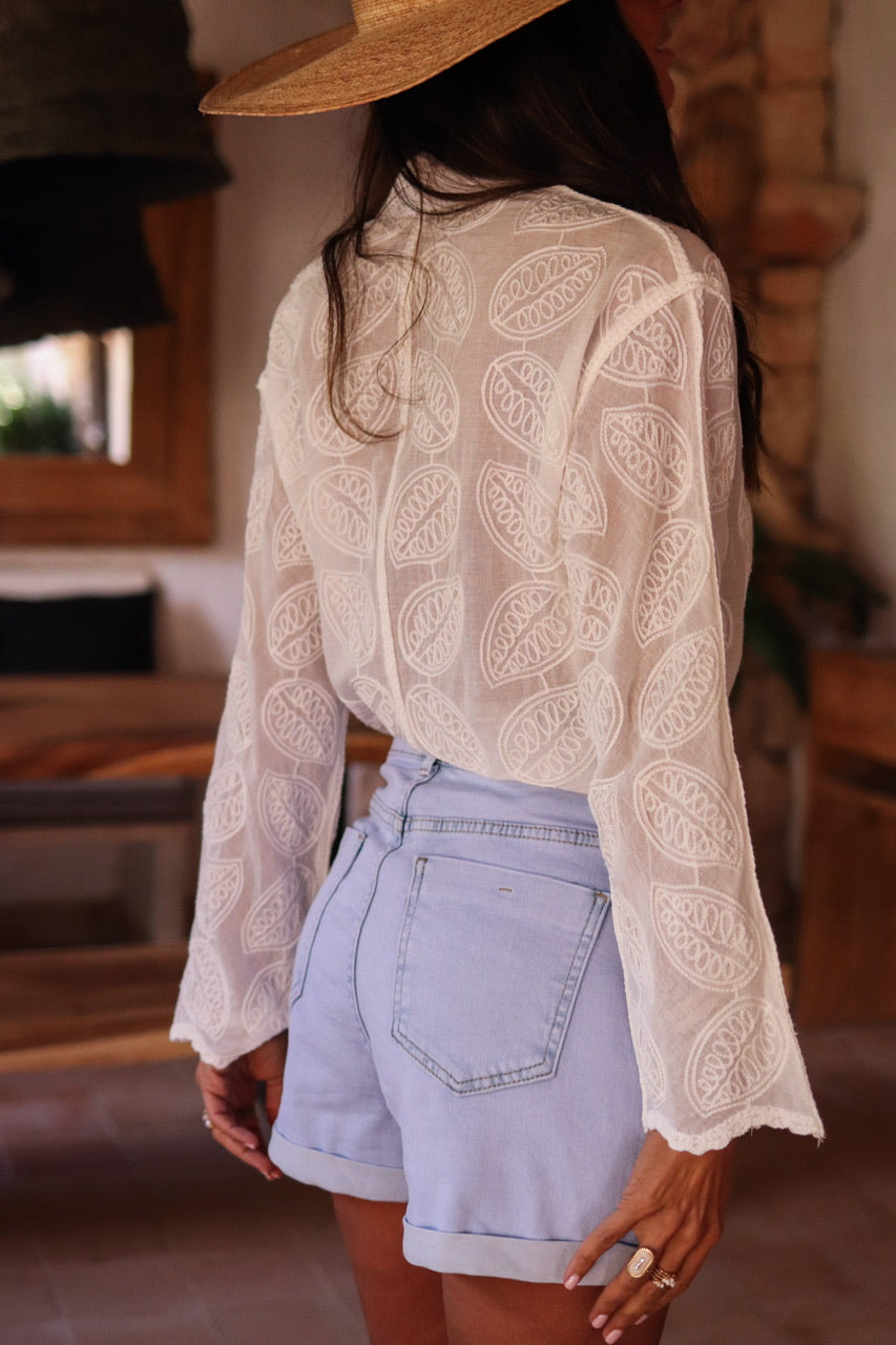Short en jean Dario