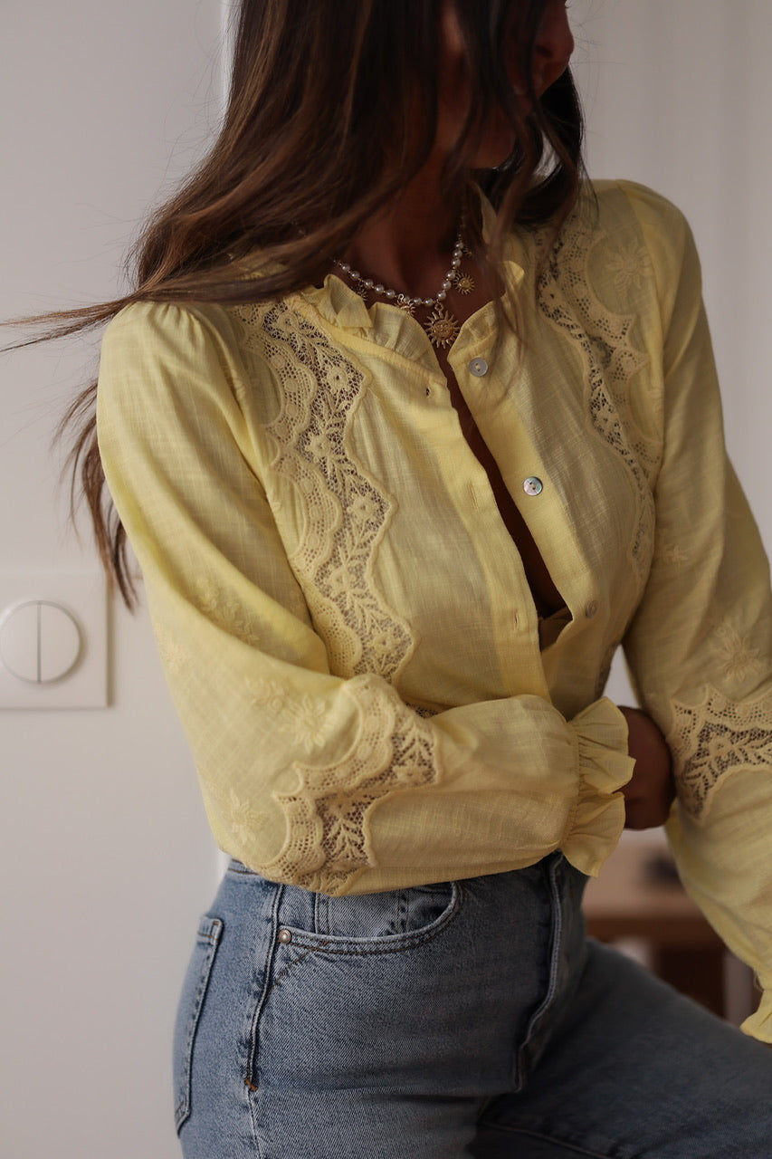 Blouse Catarina jaune