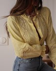 Blouse Catarina jaune