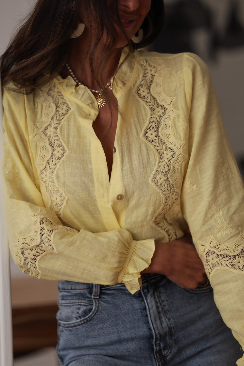 Blouse Catarina jaune