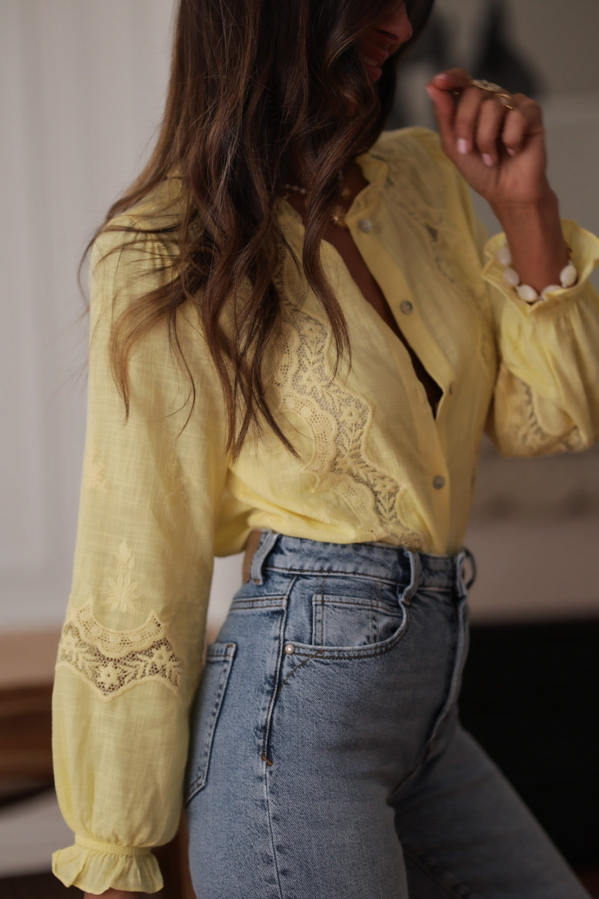 Blouse Catarina jaune