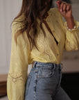 Blouse Catarina jaune