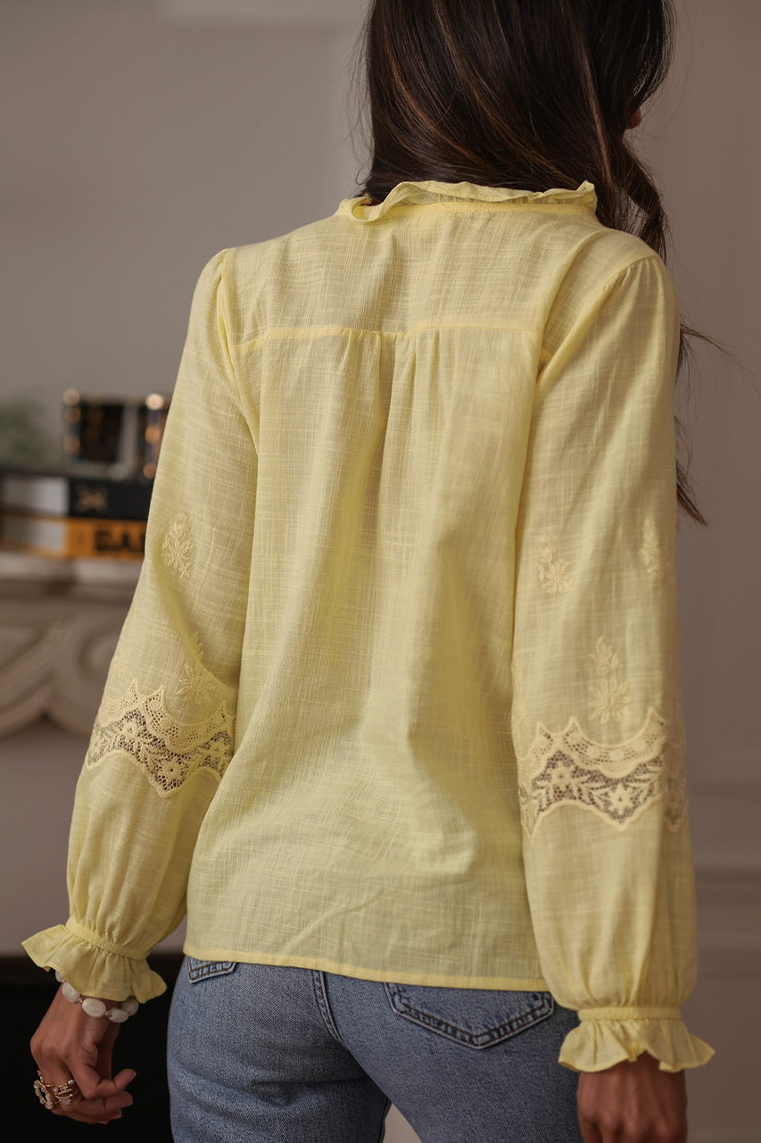 Blouse Catarina jaune
