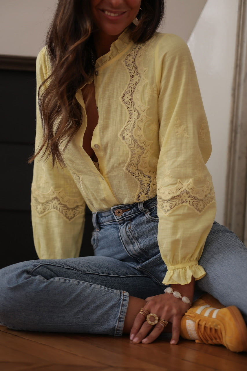 Blouse Catarina jaune