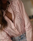 Blouse Catarina rose