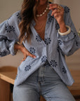 Blouse Erika bleu