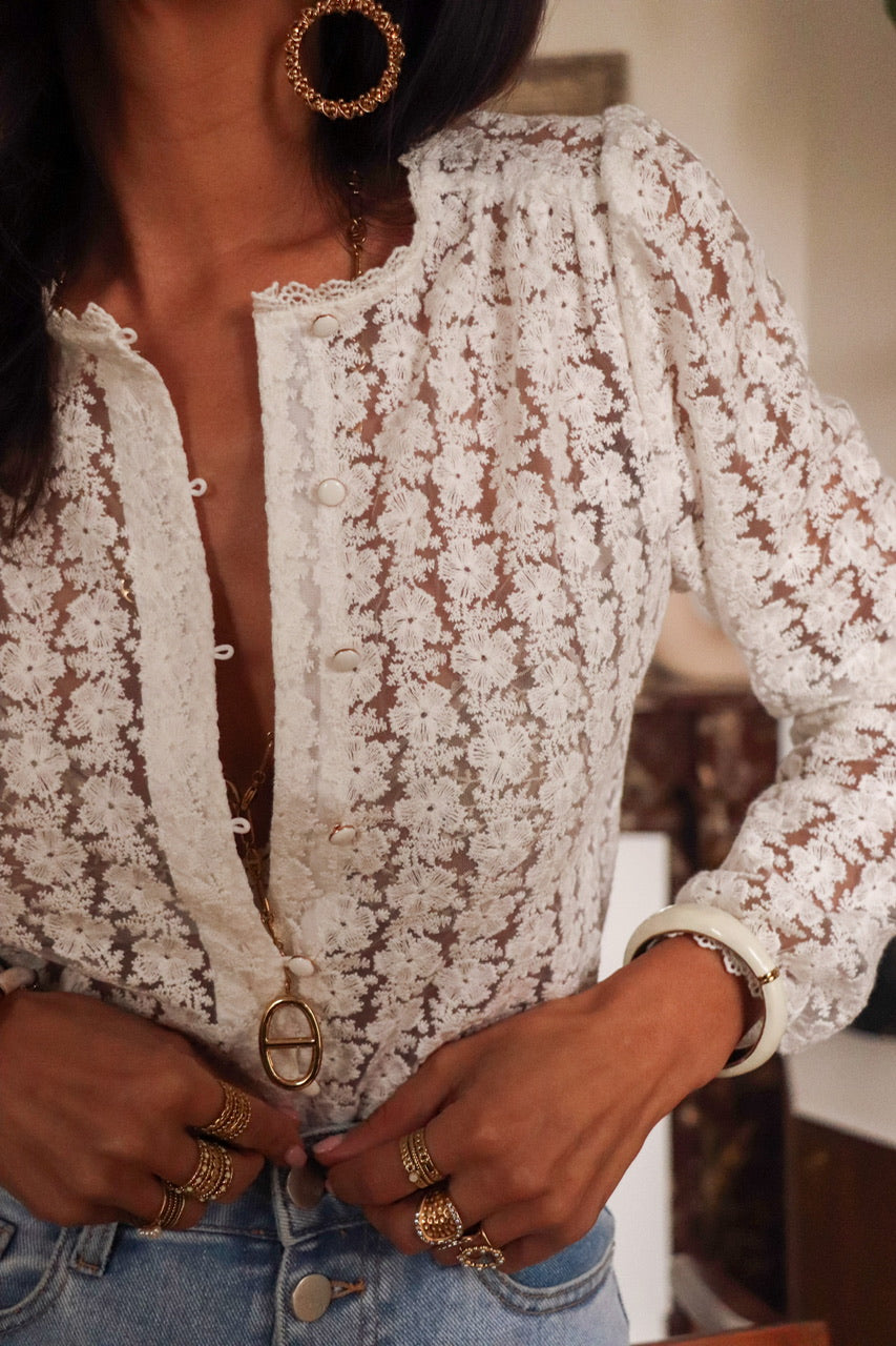 Blouse Taylor dentelle