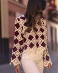 Blouse Gili macramé