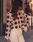 Blouse Gili macramé