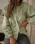Blouse Izia verte