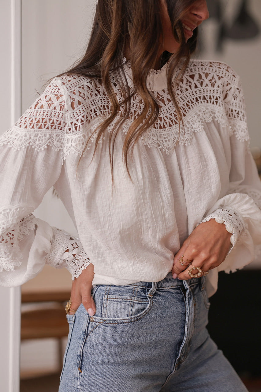 Blouse Juline blanche