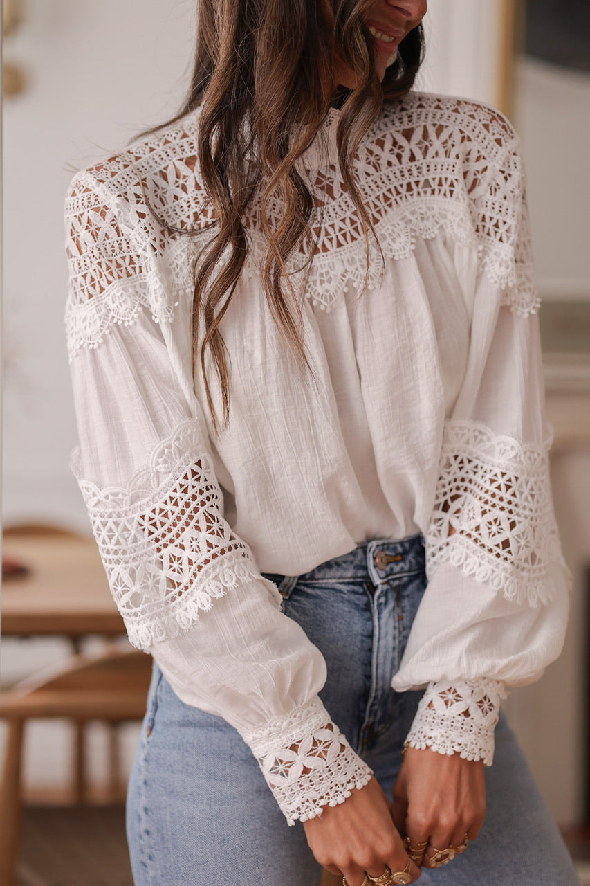 Blouse Juline blanche