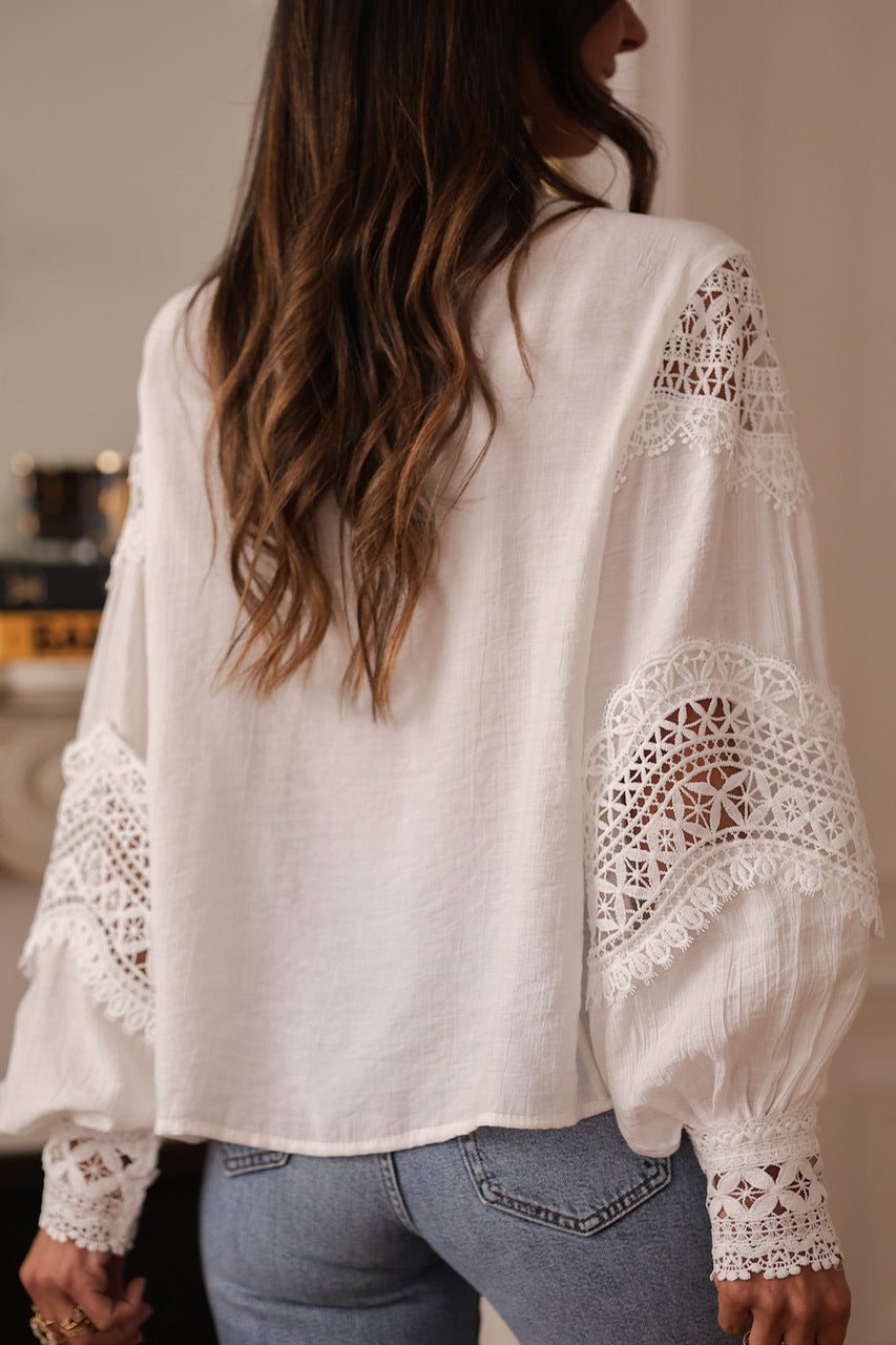Blouse Juline blanche