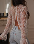 Blouse Justina en dentelle