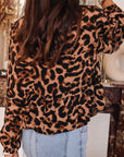 Blouse Léone léopard