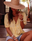 Blouse Gina jaune