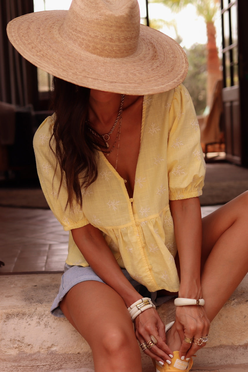Blouse Gina jaune