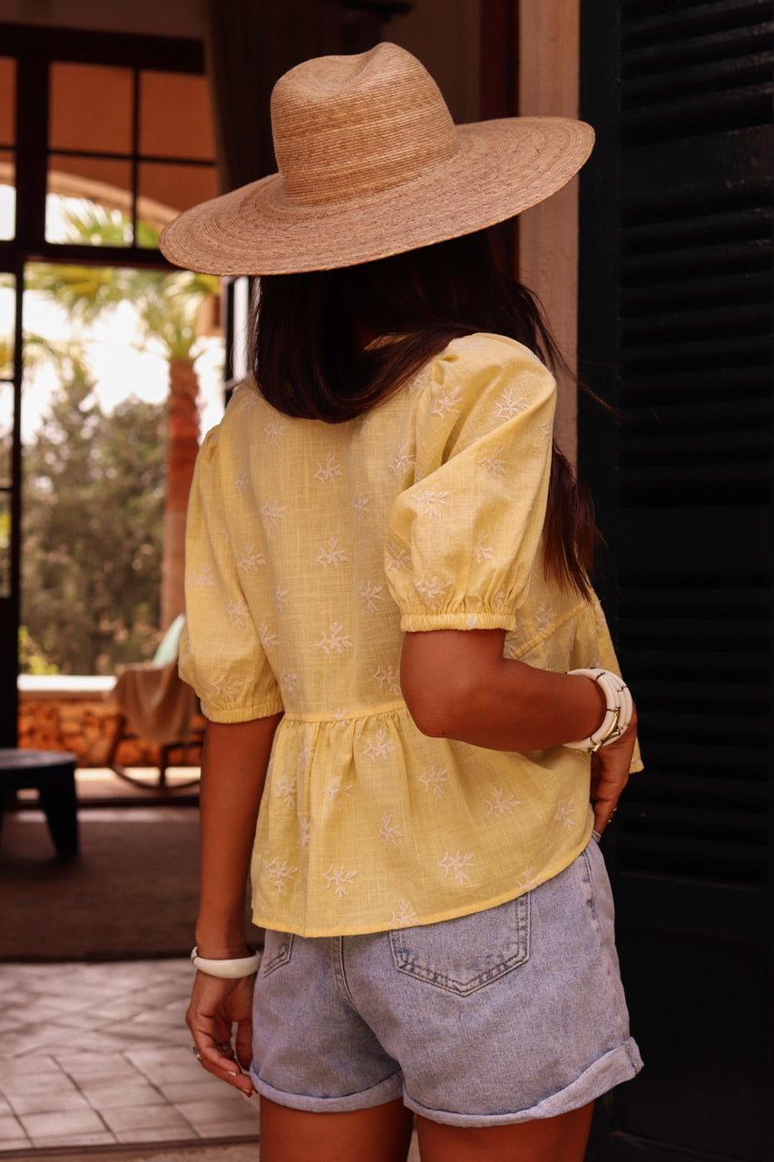 Blouse Gina jaune