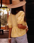 Blouse Gina jaune