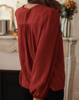 Blouse Manola terracotta