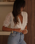 Blouse Marylin manches courtes