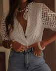 Blouse Marylin manches courtes