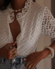 Blouse Marylin manches courtes
