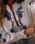 Blouse Monica rayée