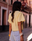 Blouse Oxana jaune