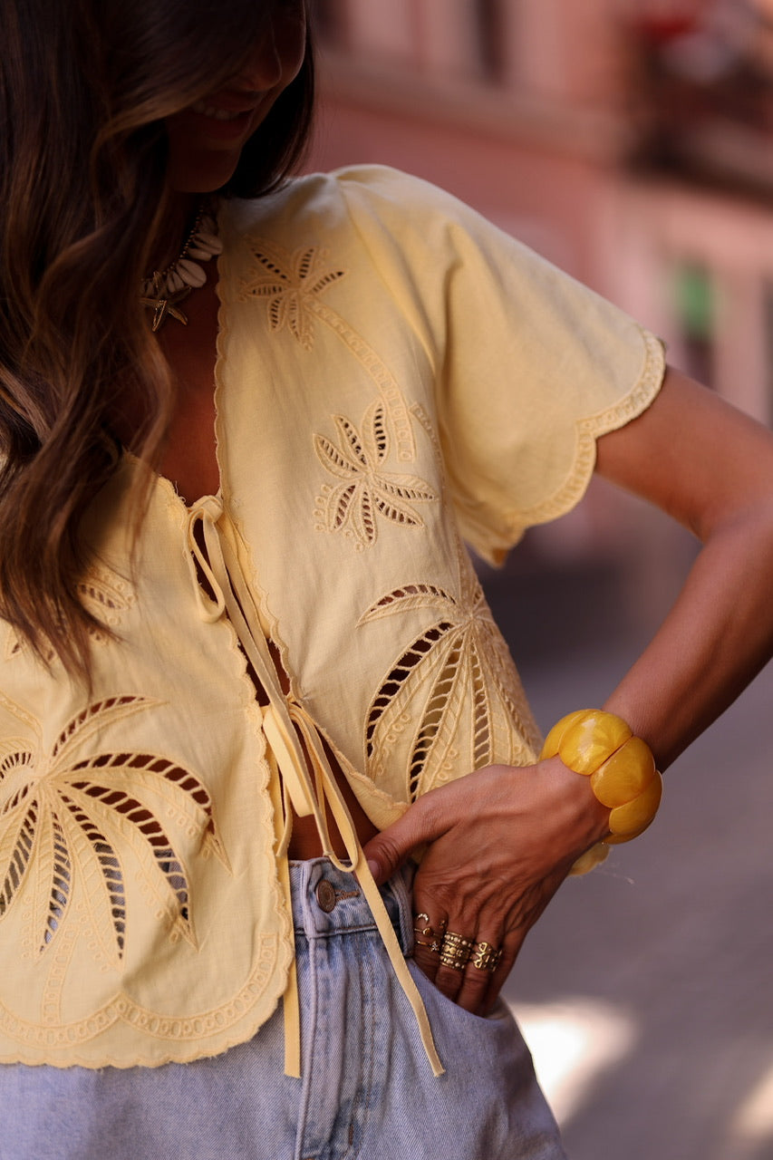 Blouse Oxana jaune