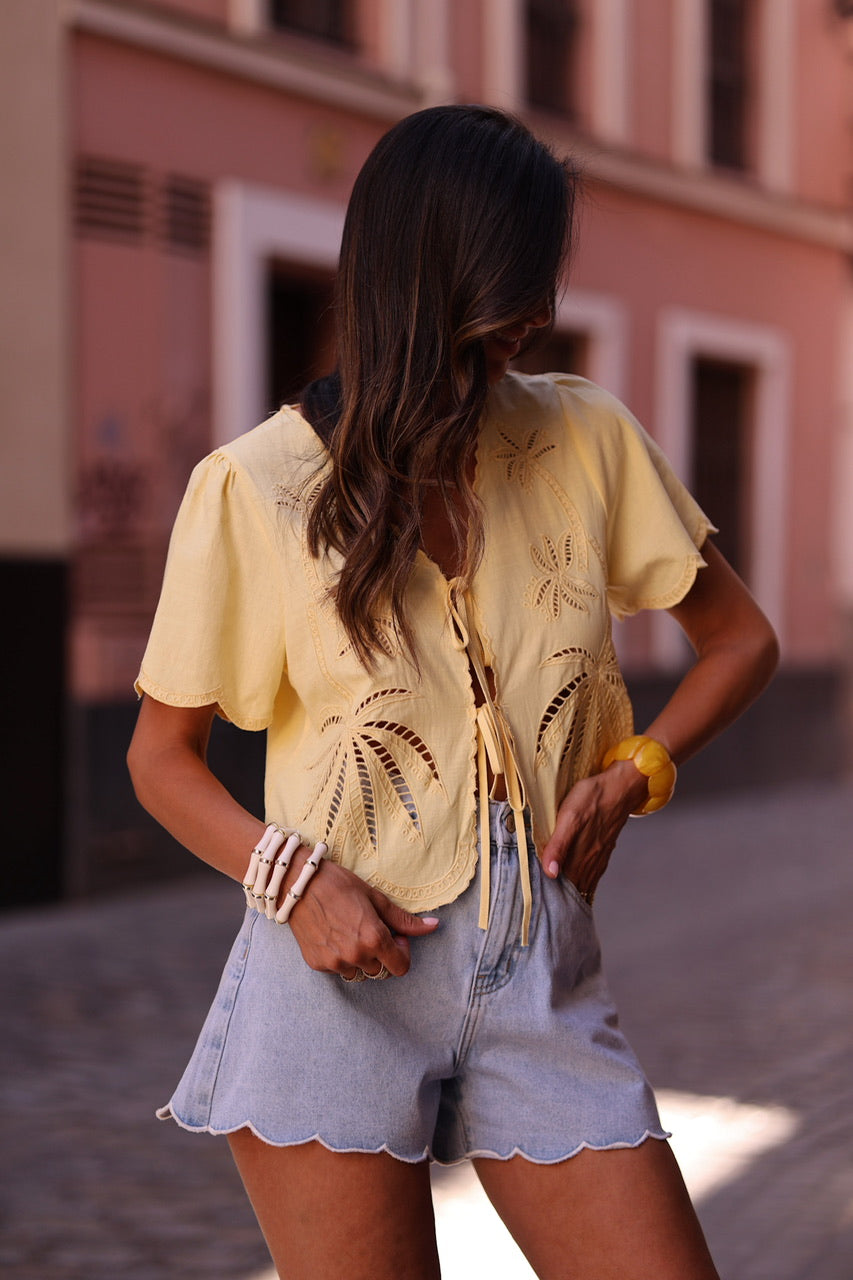 Blouse Oxana jaune