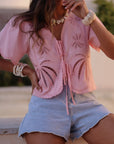 Blouse Oxana rose