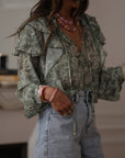 Blouse Séna verte