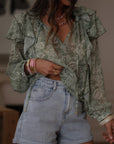 Blouse Séna verte
