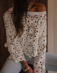 Blouse Sixtine macramé