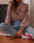 Blouse Tracy bordeaux